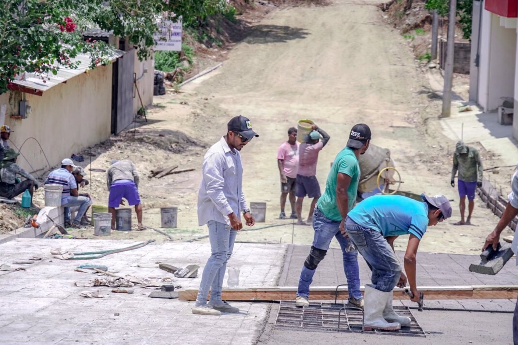 Avanza pavimentación en Ficus Campestre