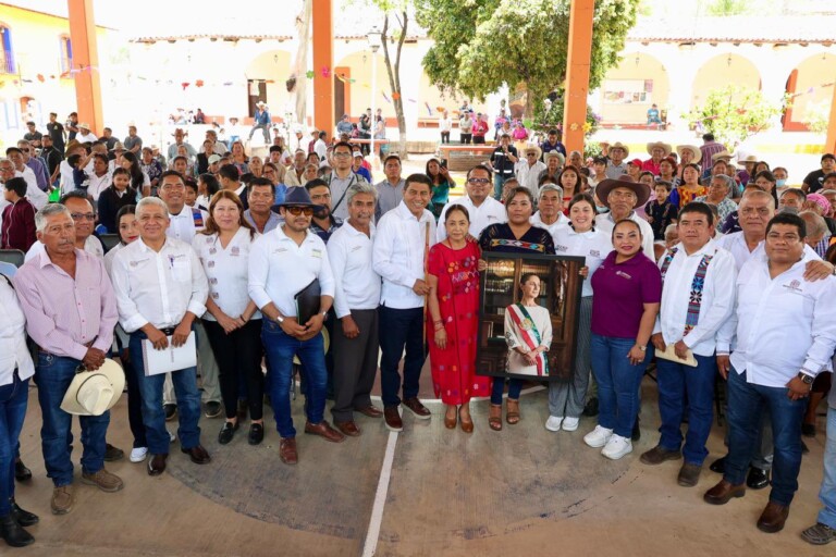 Anuncian inversión de 6.1 mdp para el desarrollo de San Juan Bautista Suchitepec