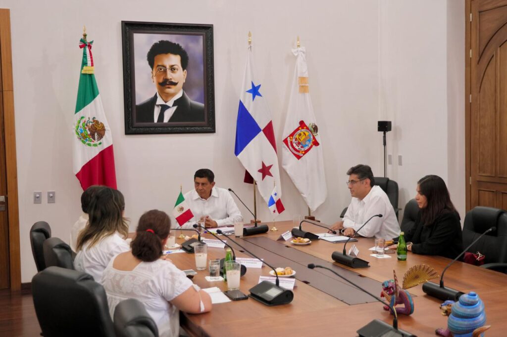 Oaxaca y Panamá fortalecen lazos de cooperación internacional