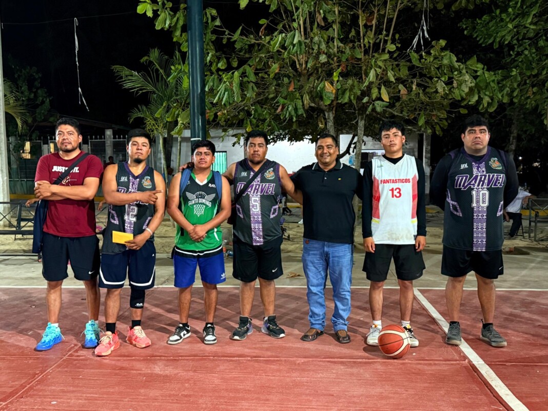 San Pedro Mixtepec celebra a los Campeones de la Liga de Básquetbol