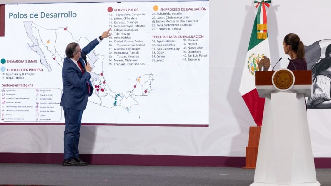 Impulsan desarrollo regional con 11 Polos para el Bienestar en operación y 18 más en preparación