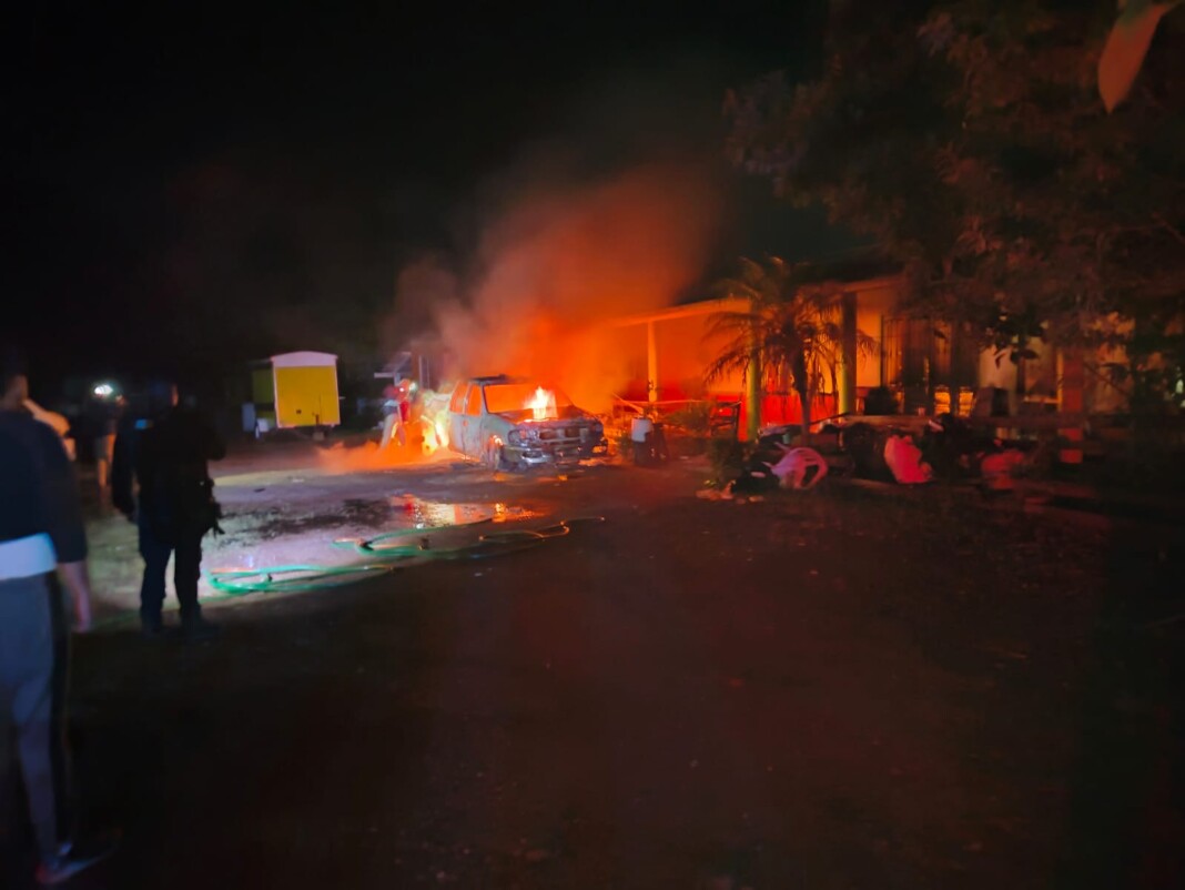 Incendian casa de campaña y vehículo de candidato de Morena en Jilotepec, Veracruz