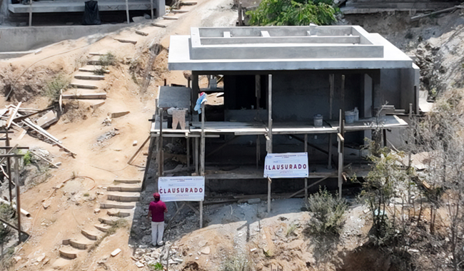 Profepa clausura dos obras en Oaxaca