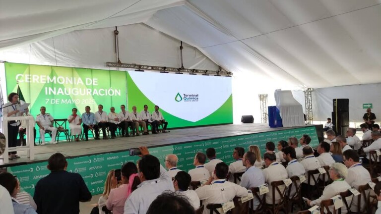 Inauguran oficialmente la Terminal Química Puerto México