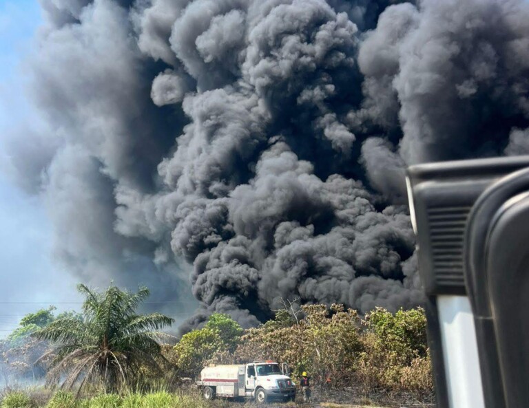 Van más de 15 incendios en Coatzacoalcos en esta semana