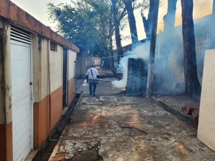 Refuerza Coatzacoalcos acciones contra el dengue con fumigaciones y concientización 