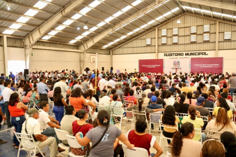 Salomón Jara invierte 37 MDP para transformar Ciudad Ixtepec 
