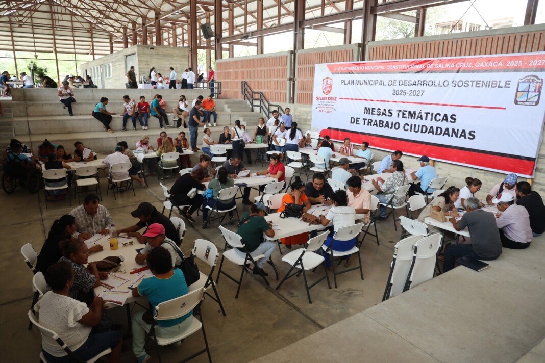 Concluyen Mesas Temáticas Ciudadanas para el Plan Municipal de Desarrollo Sostenible 2025–2027