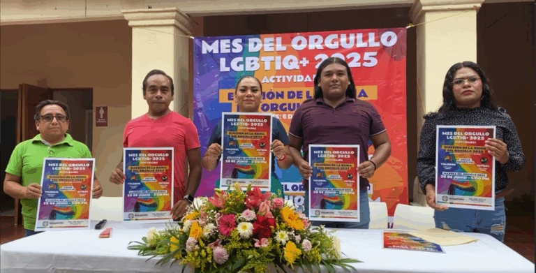 Presentan cartel y actividades por el mes del orgullo LGBTIQ+
