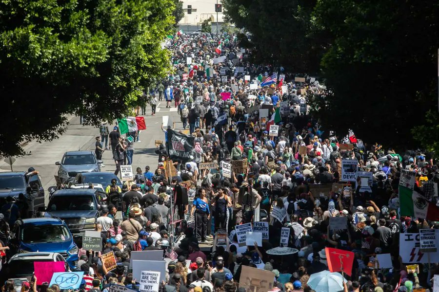 Gobernadores condenan las redadas migratorias en Los Ángeles