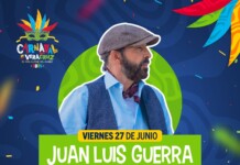Juan Luis Guerra, uno de los artistas presentes en el Carnaval de Veracruz 2025