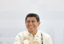 Salomón Jara reconoce a periodistas oaxaqueños