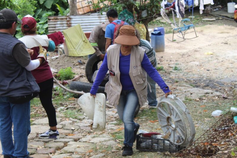 Arranca jornada contra el dengue en comunidades de Coatzacoalcos