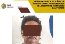 Dictan 70 años de prisión por homicidio en Tres Valles