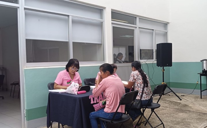 Detección Gratuita de Cáncer Cervicouterino en la Cuenca del Papaloapan