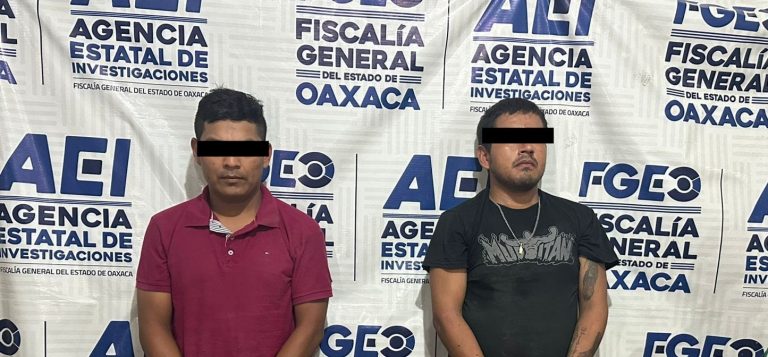 Dos policías de Oaxaca resultan heridos durante cateo; hay dos detenidos