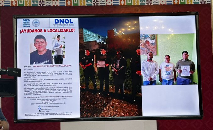 Localizan en Puebla a joven oaxaqueño contactado para trabajar como “soldado”