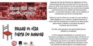 No se realizará la Feria Internacional del Libro de Oaxaca... ¡por primera vez en 44 años!