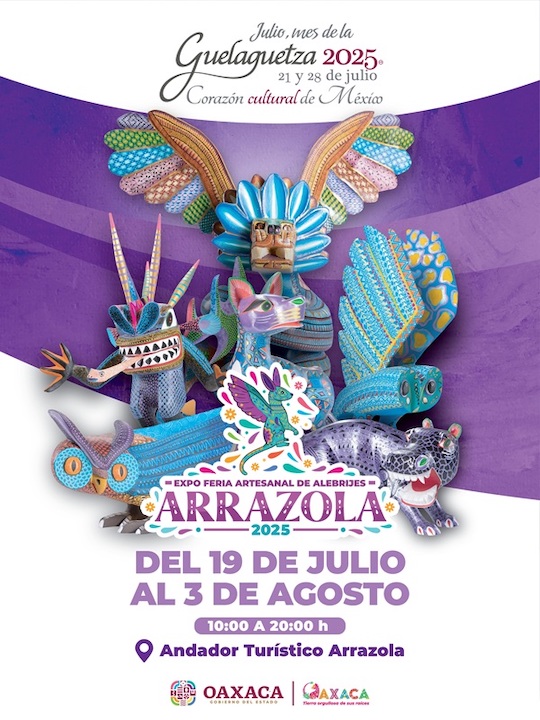 Oaxaca continúa con las celebraciones artísticas, gastronómicas y artesanales