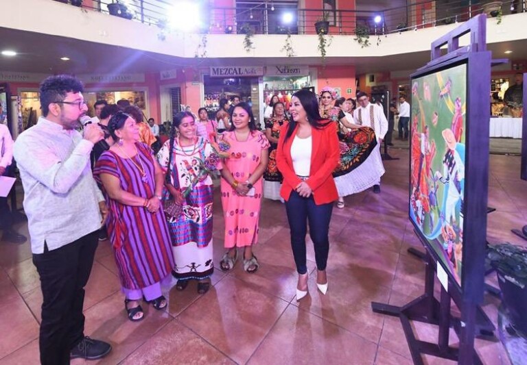Oaxaca exhibe 40 obras inéditas que retratan el alma de la Guelaguetza 2025