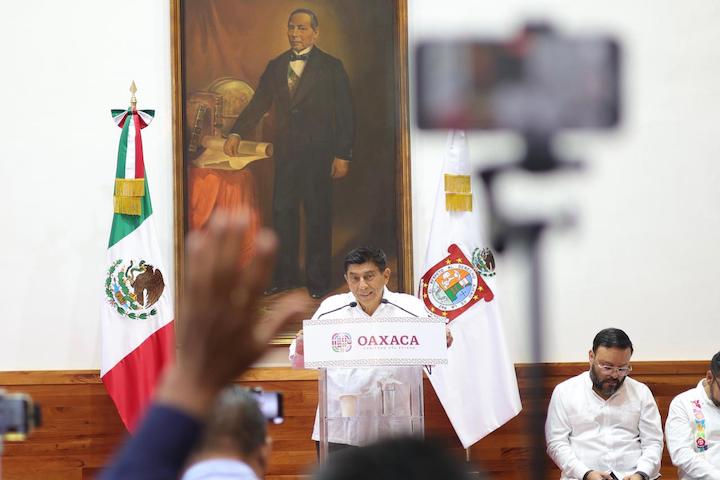 Salomón Jara reitera su apoyo a la presidenta Claudia Sheinbaum