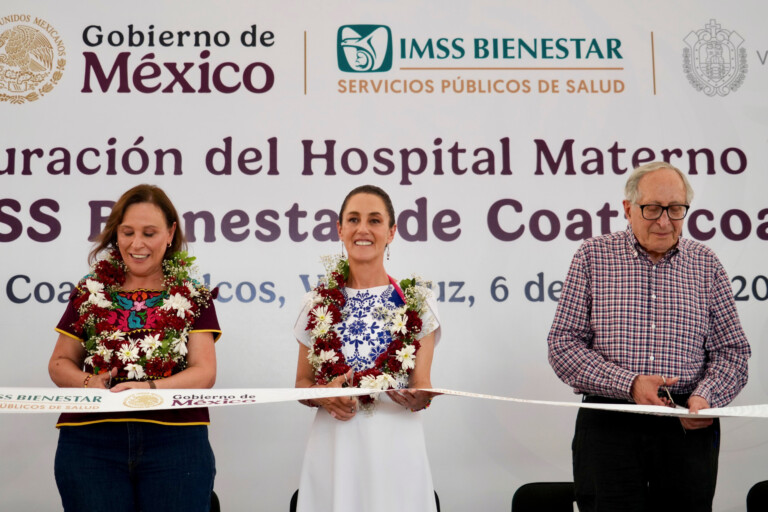 ¡Es un hecho!, Inaugura Sheinbaum el Hospital Infantil en Coatzacoalcos