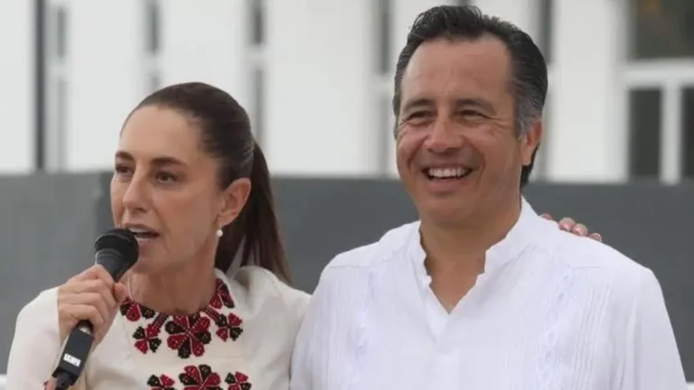 Sheinbaum defiende a Cuitláhuac García ante acusaciones de supuesto daño patrimonial en Veracruz