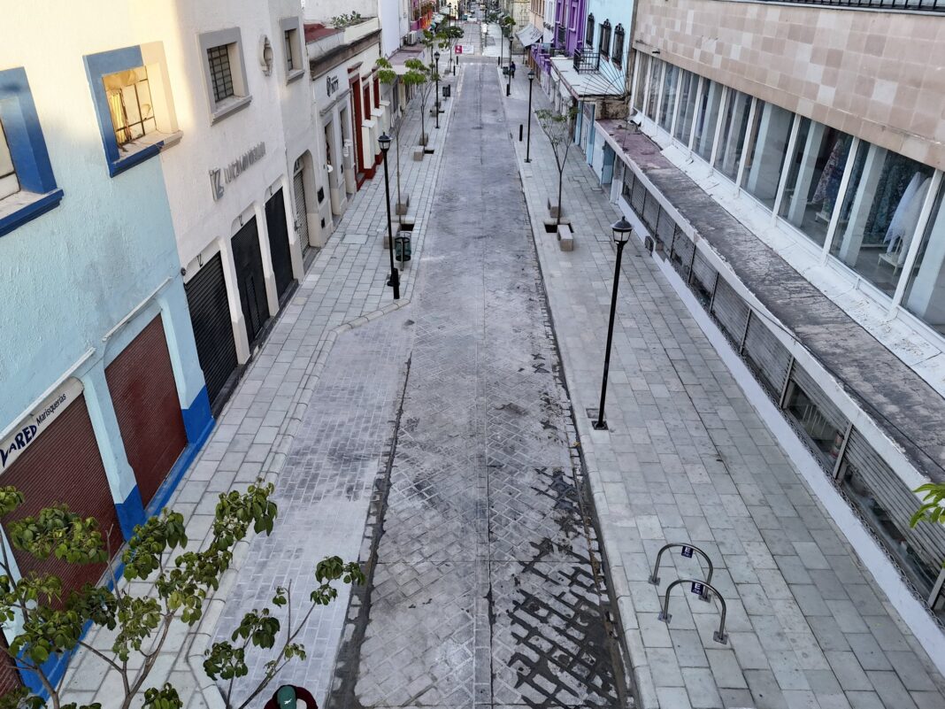 Transforman las calles del Centro Histórico de Oaxaca para una movilidad peatonal incluyente