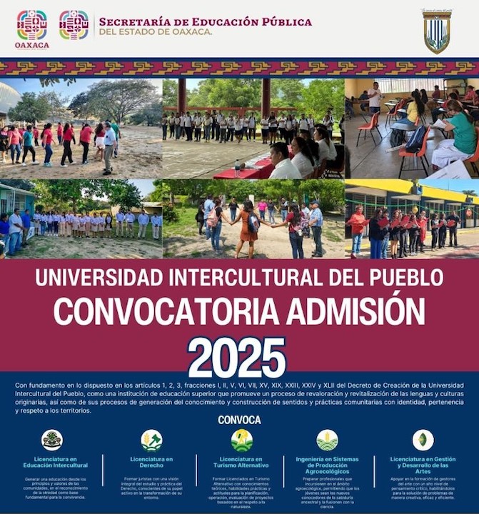 Universidad Intercultural del Pueblo lanza convocatoria de inscripción