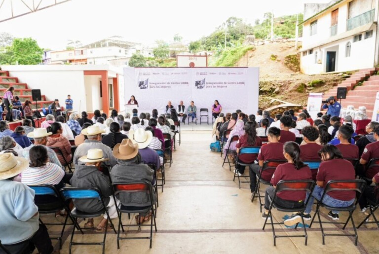 Oaxaca fortalece red de apoyo a mujeres con nuevos Centros LIBRE en la Sierra Norte