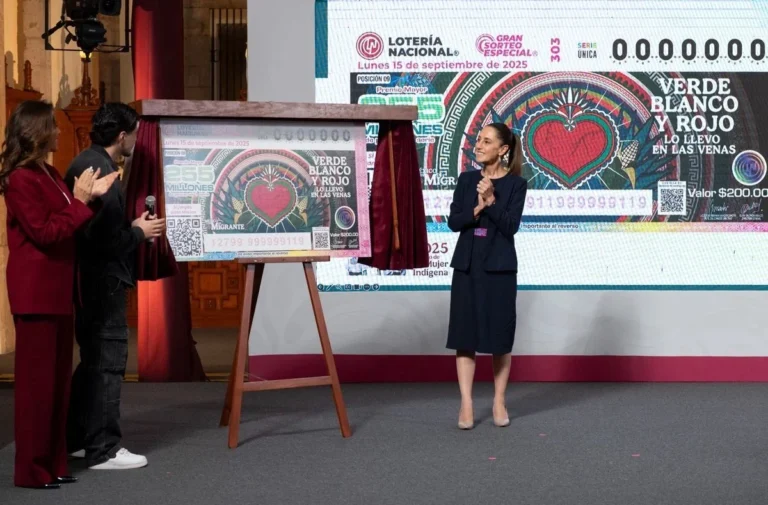 Lotería nacional anuncia billete conmemorativo en honor a los migrantes