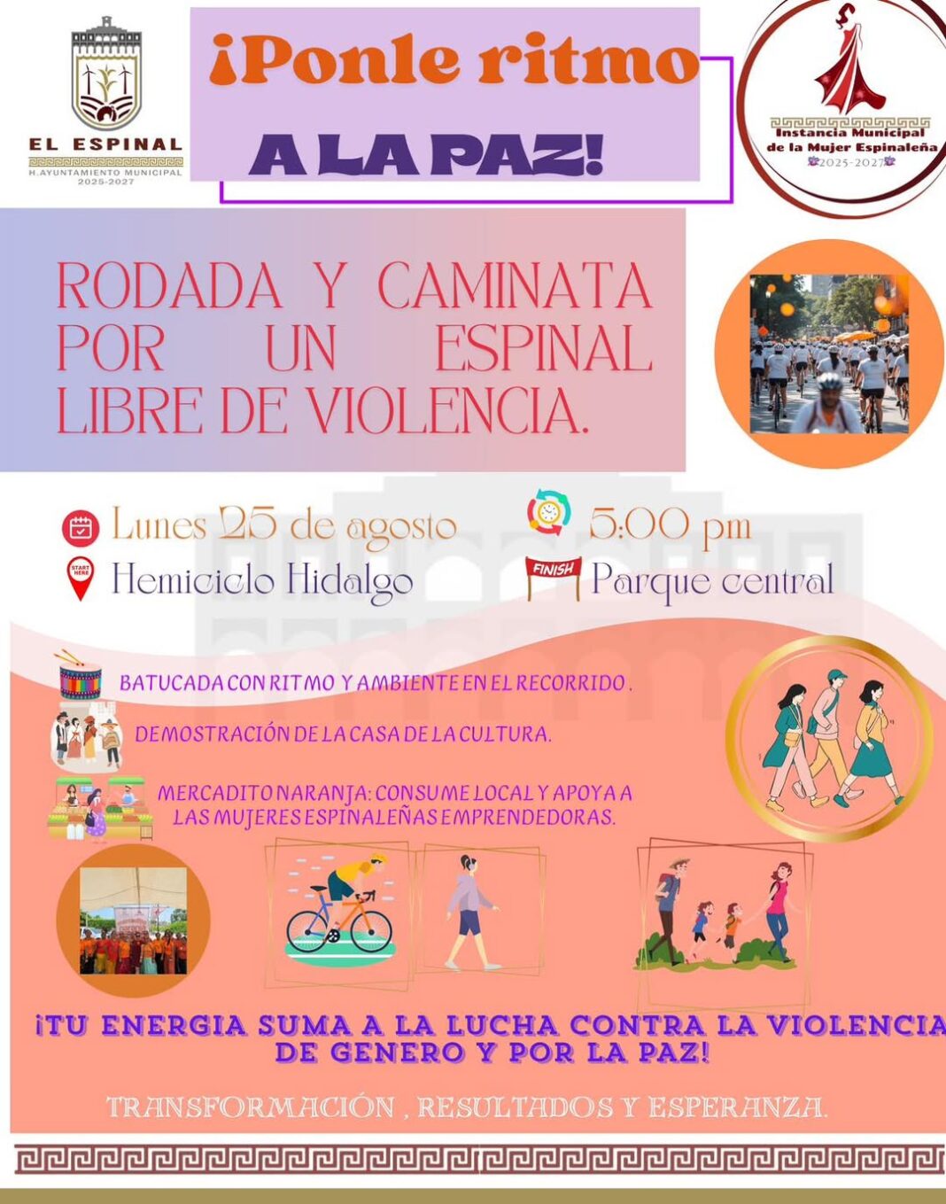 Ciudadanía se une en El Espinal por la paz