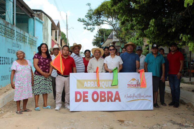 Arrancan obras de infraestructura en Palmilla y Tenochtitlan