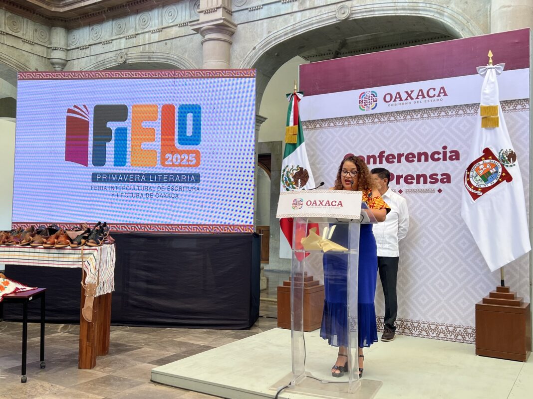 Anuncia la Feria Intercultural de Escritura y Lectura de Oaxaca 2025