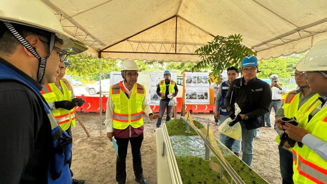 Supervisan obras clave para la conectividad y desarrollo de Veracruz