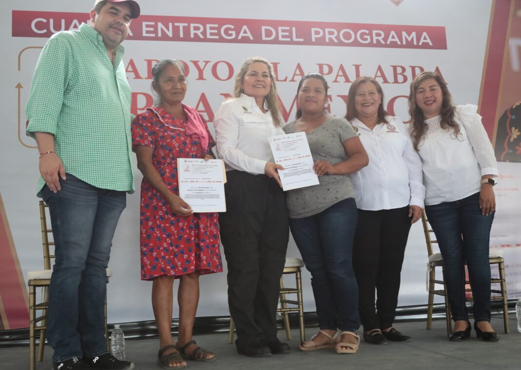 Llega a Tantoyuca, Veracruz, el programa ‘Apoyo a la Palabra’