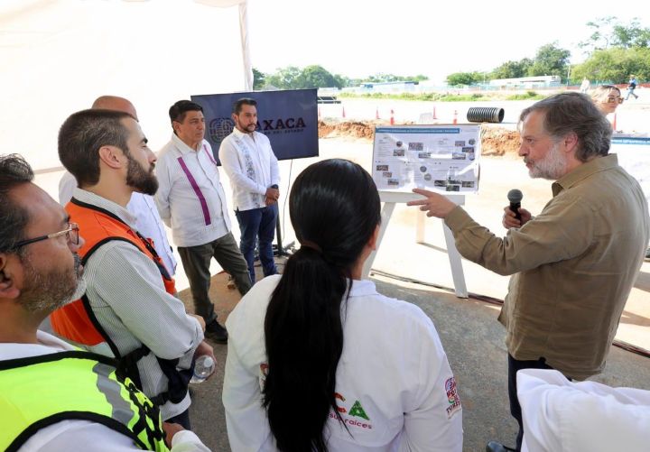 Supervisan la remodelación del Aeropuerto Internacional de Puerto Escondido