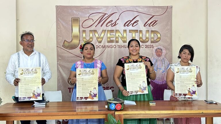 Presentan actividades por el mes de la Juventud en Tehuantepec