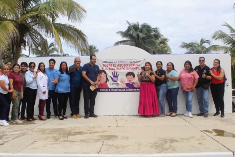 Fortalecen campaña de concientización contra el abuso sexual en escuelas de Coatzacoalcos