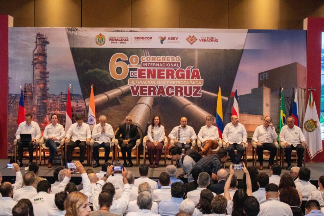 Nahle García inaugura el Sexto Congreso Internacional de Energía, Refinación, Gas y Petroquímica
