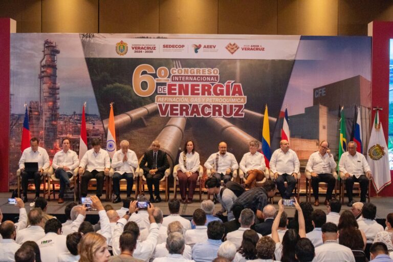 Nahle García inaugura el Sexto Congreso Internacional de Energía, Refinación, Gas y Petroquímica