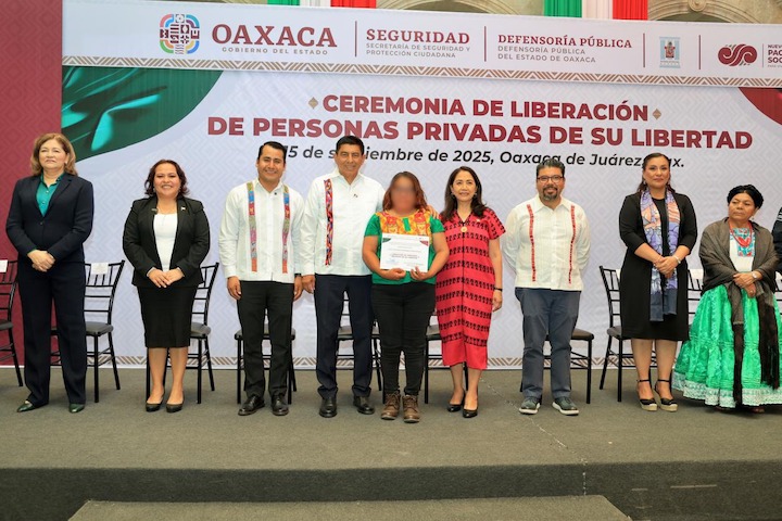 Oaxaca libera a 462 personas en lo que va de 2025