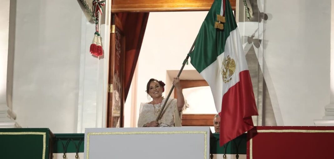 Rocío Nahle, la primera mujer en dar el Grito de Independencia en Veracruz