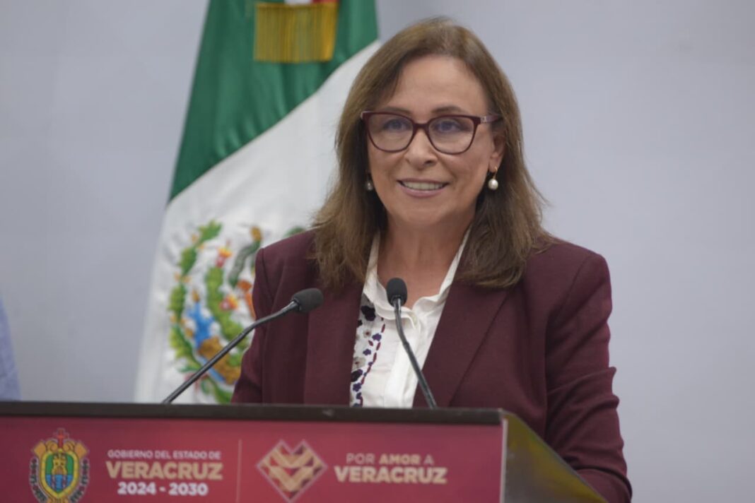 Rocío Nahle reitera su combate a la corrupción y al huachicol