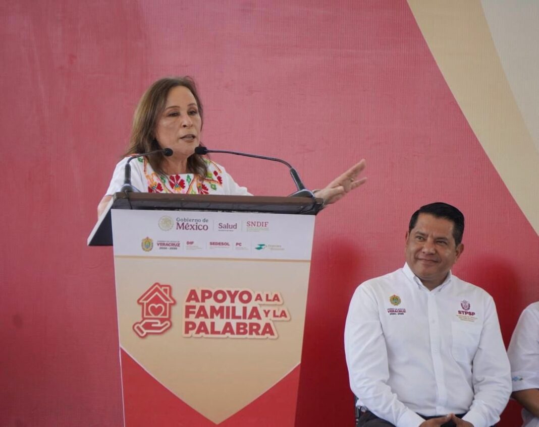 Rocío Nahle respalda a las familias de la región totonaca de Veracruz
