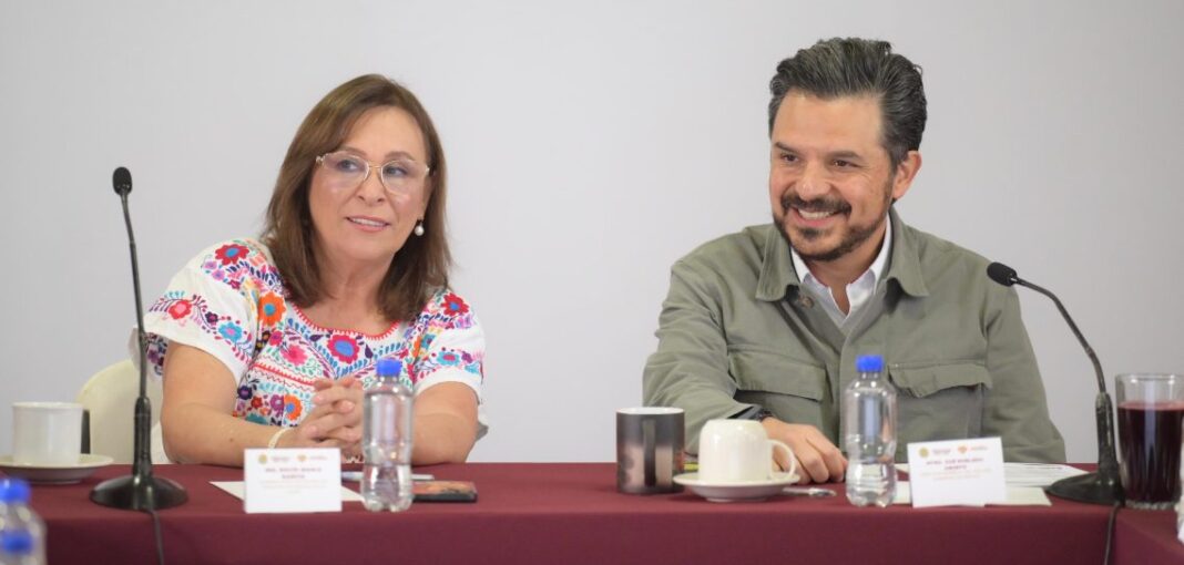 Rocío Nahle y Zoé Robledo coordinan acciones para garantizar atención médica en Veracruz
