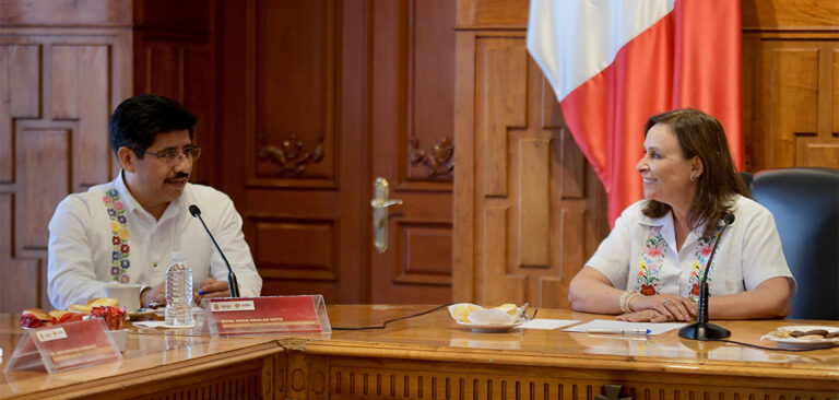 Rocío Nahle y presidente de la SCJN fortalecen la justicia en Veracruz