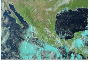 Tormenta tropical 'Narda' se intensifica a huracán en el Pacífico