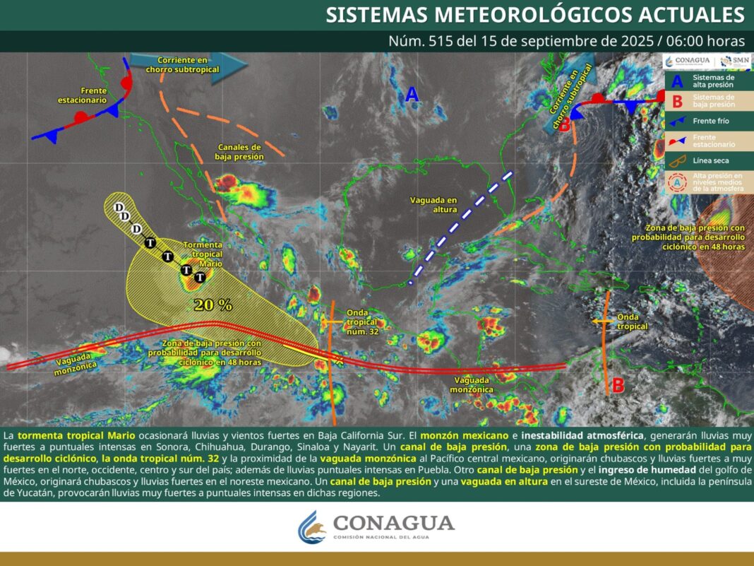 Alertan por tormentas en Oaxaca