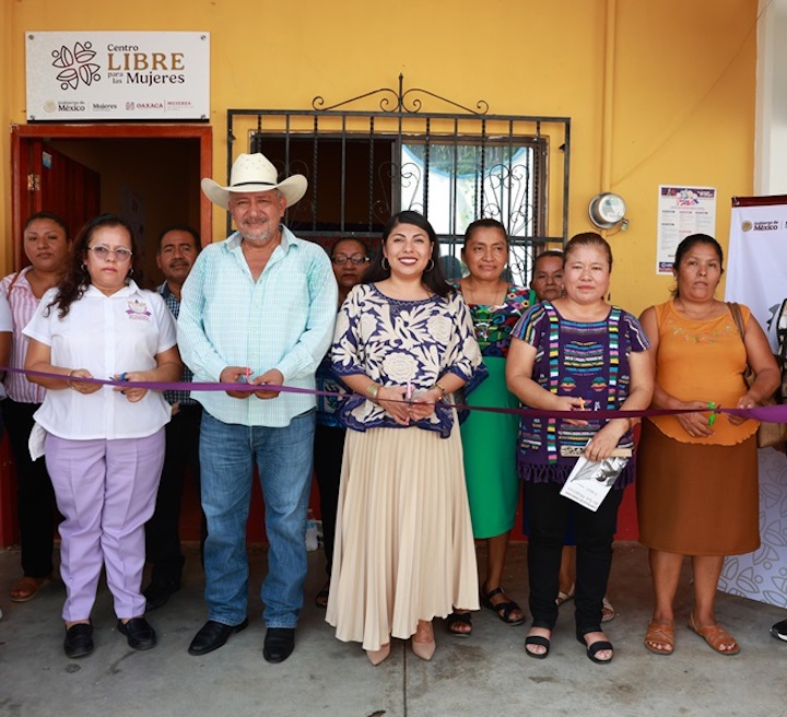 Tres nuevos Centros LIBRE refuerzan la protección de mujeres en Oaxaca